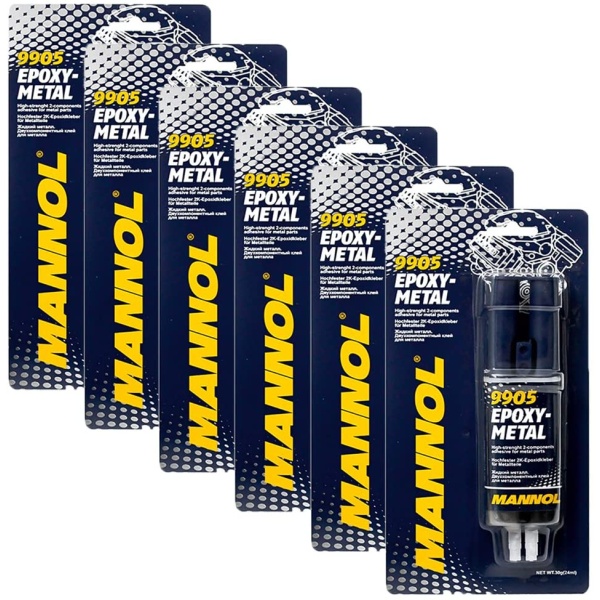 Set 6 Buc Mannol Adeziv Pentru Componente Metal 30GR 9905